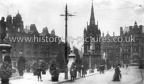 Albert Square, Manchester. c.1918